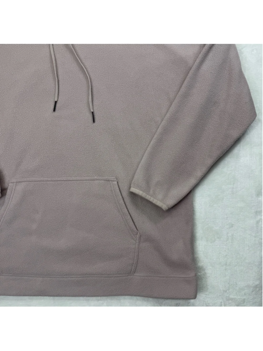 Women's Zella Fleece Hoodie XL Mauve Lavender Thumb‎ Holes